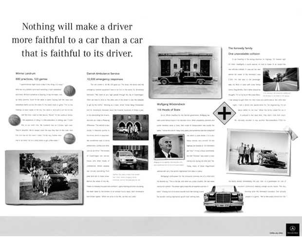 MERCEDES CAMPAIGN SHOT AROUND THE WORLD 1/7